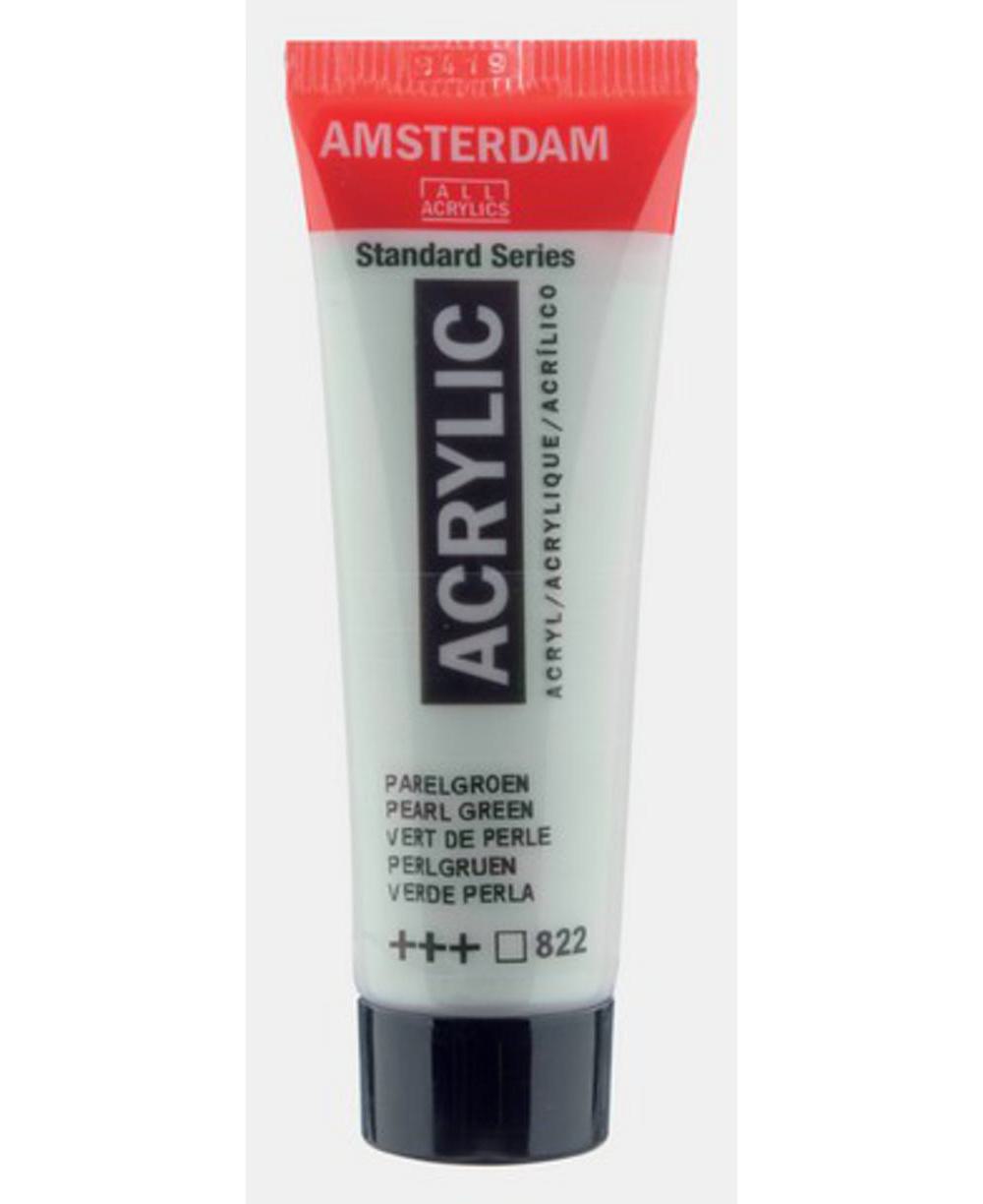 Amsterdam, Acrylic, Art & School, Paint, 20ml, 974510, Pearl Green